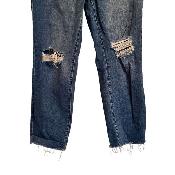True Craft Sz 14 Slim‎ Straignt Button Fly Distressed Jeans - Picture 9 of 13